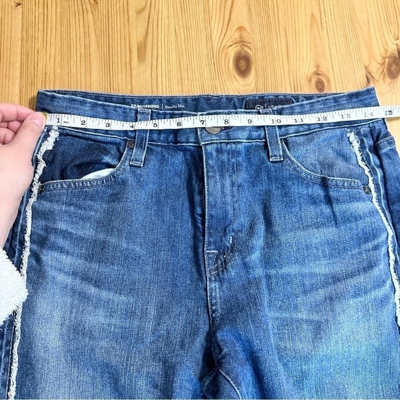 AG Adriano Goldschmied Tuxedo Stripe Ex Boyfriend Slouchy Slim Jeans Women’s 27 - Picture 9 of 13